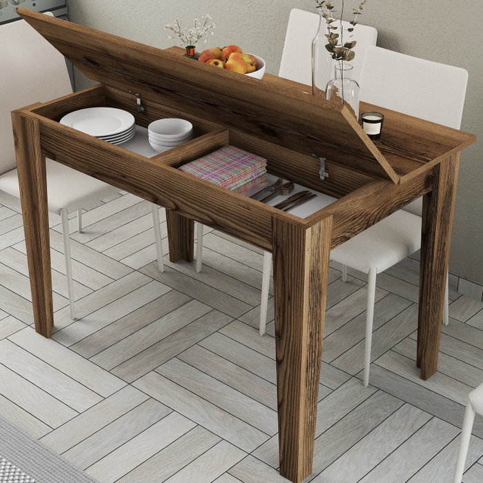 Hanah Home Kiev 507 - Walnut Mesa de Cocina